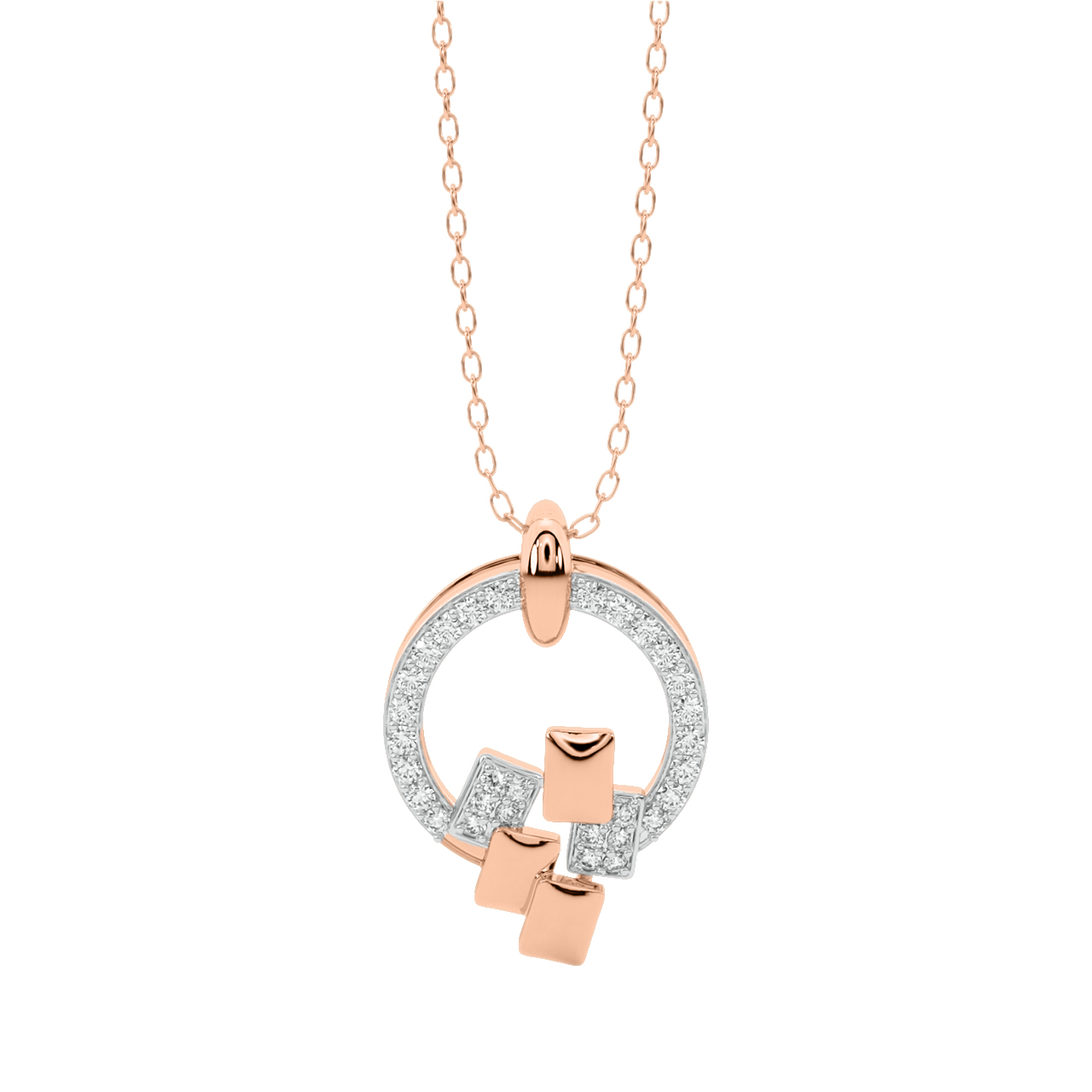 Milo Round Diamond Pendant